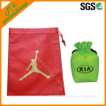 Recycle 80gsm non woven fabric drawstring bags with logo